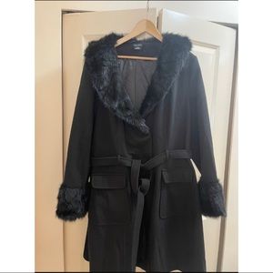 City Chic Belle Coat Plus Size
